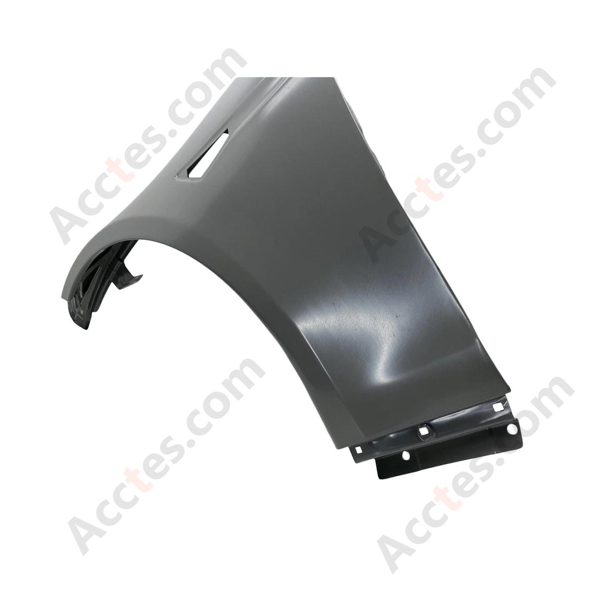 Primed Front Left Driver Side Fender Shell Panel OEM 1562551-E0-A Compatible with 2021-2026 Tesla Model S Exterior Body Replacement Mudguard