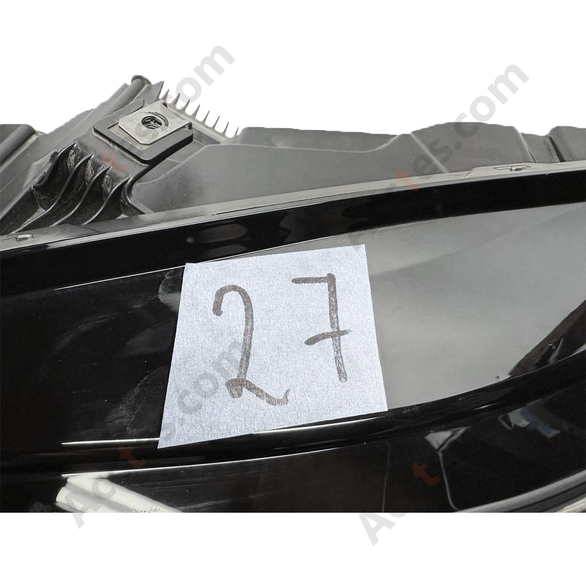TESLA 2021-2023 MODEL S PLAID HEADLIGHT LH BLACK LED 1563713-00-F OEM