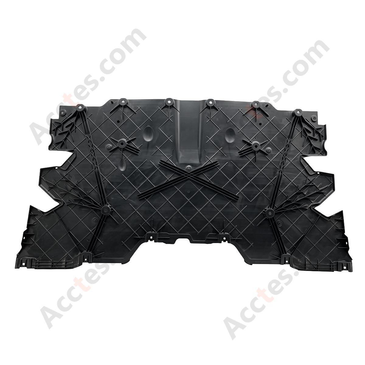 For Tesla 2021-2026 Model S X Rear Underbody Lower Diffuser Aero Shield Cover 1588165-00-C