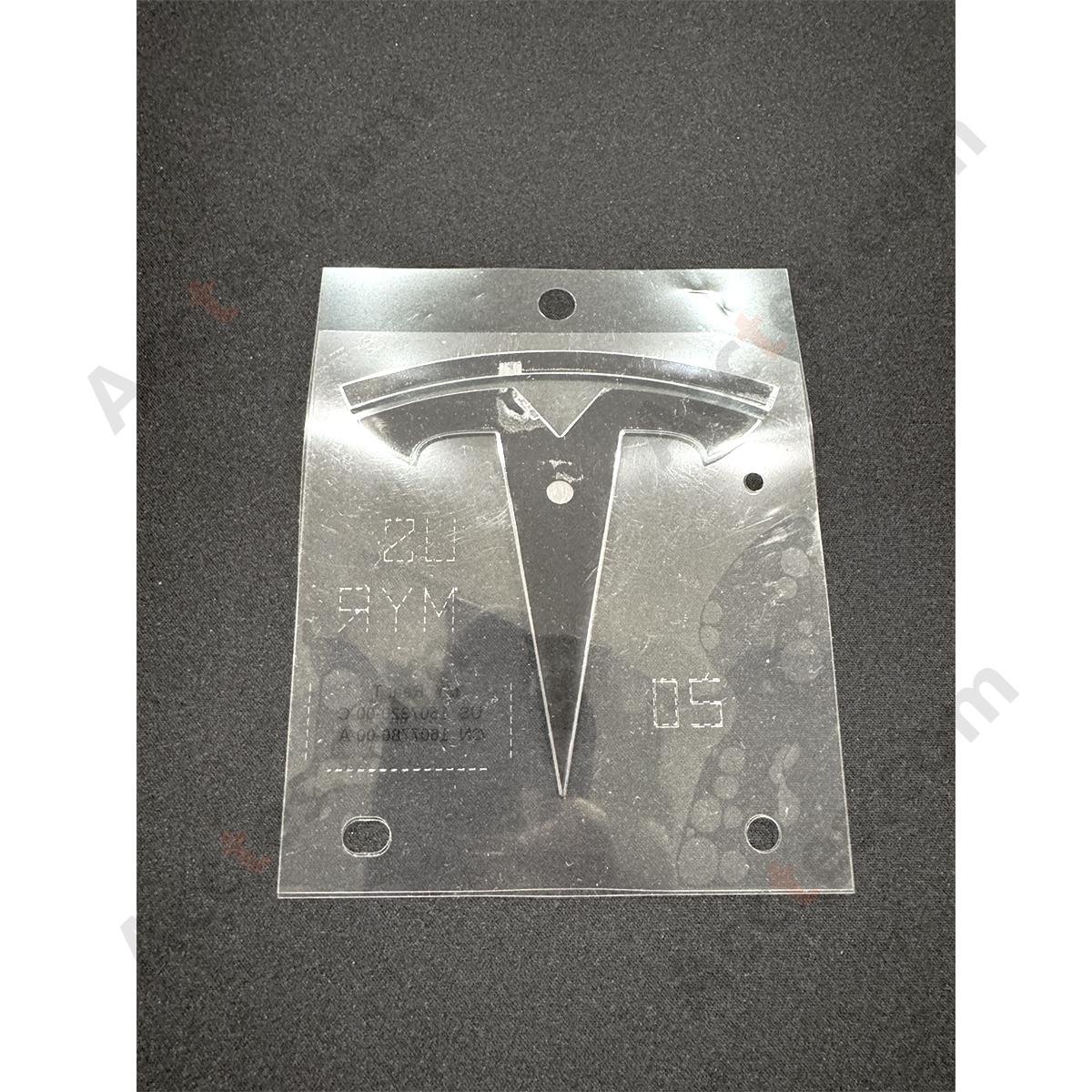 New OEM Tesla 2017-2022 Model 3&Y Rear T-Badge Emblem 1607786-00-A
