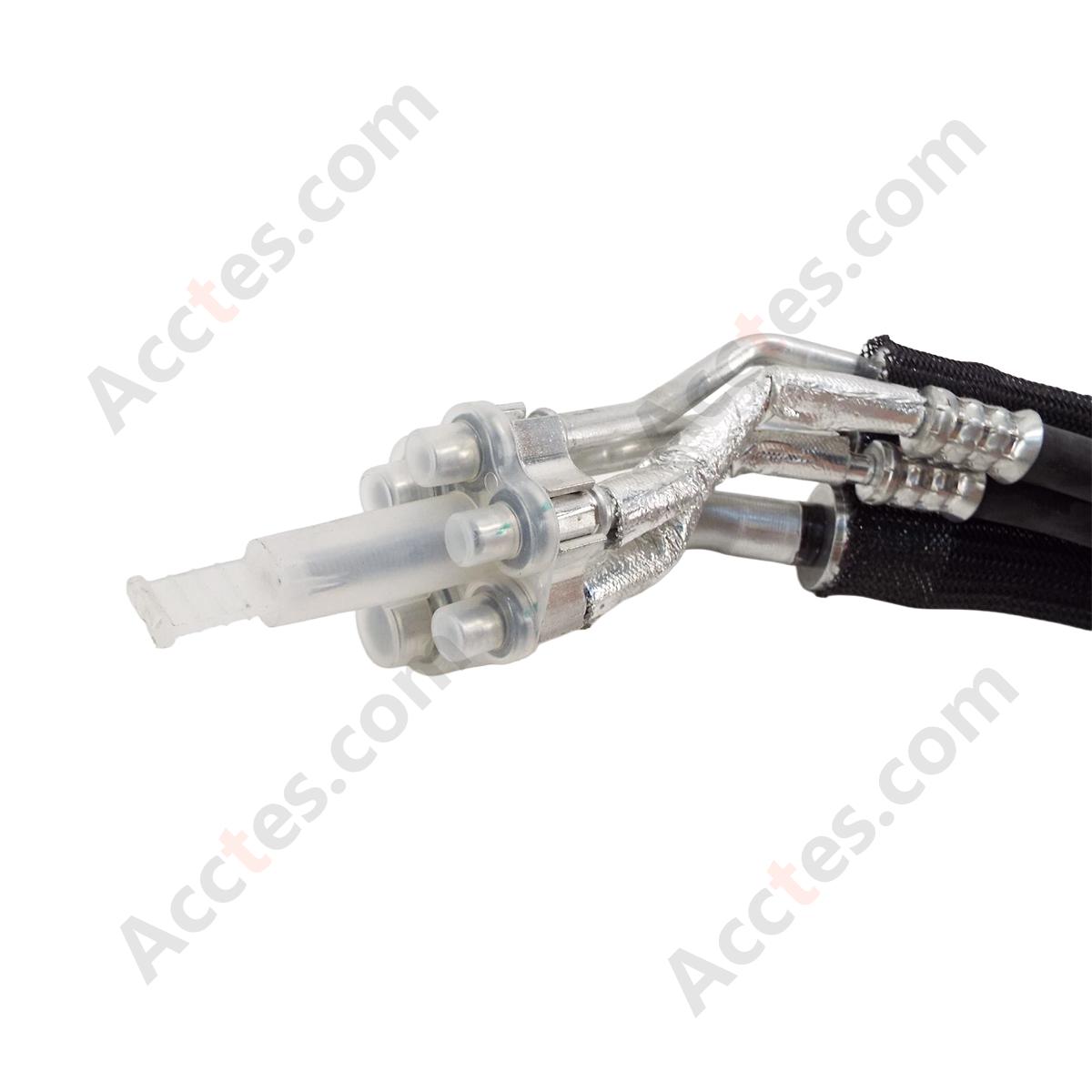 Tesla Model Y AC Line Supermanifold to HVAC low pressure 5-way long  1626680-00-C 2020-2025
