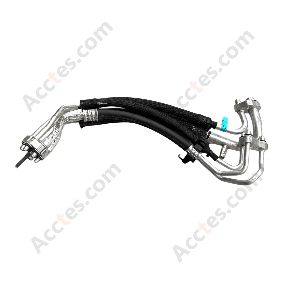 OEM Low Pressure 5-Way HVAC Compressor Super Manifold Pipe OE 1626680-00-E For 2021-2024 Tesla Model Y