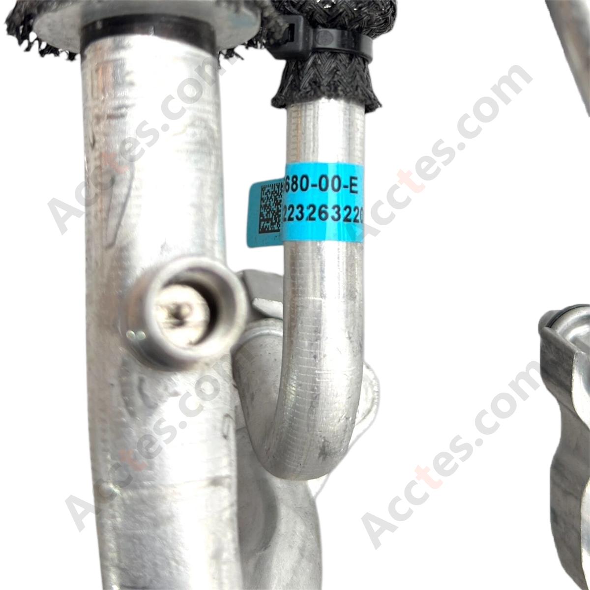 OEM Low Pressure 5-Way HVAC Compressor Super Manifold Pipe OE 1626680-00-E For 2021-2024 Tesla Model Y