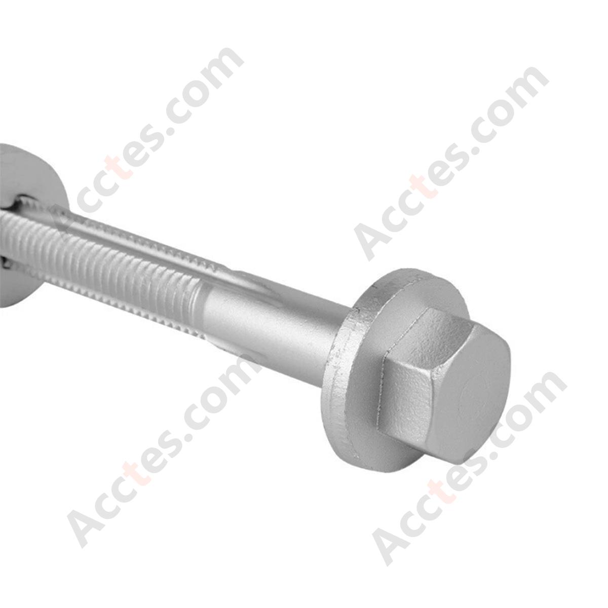 OEM Silver Front Control Arm Cam Bolt Nut With Washer OE 2007106 For Tesla Model S Model X