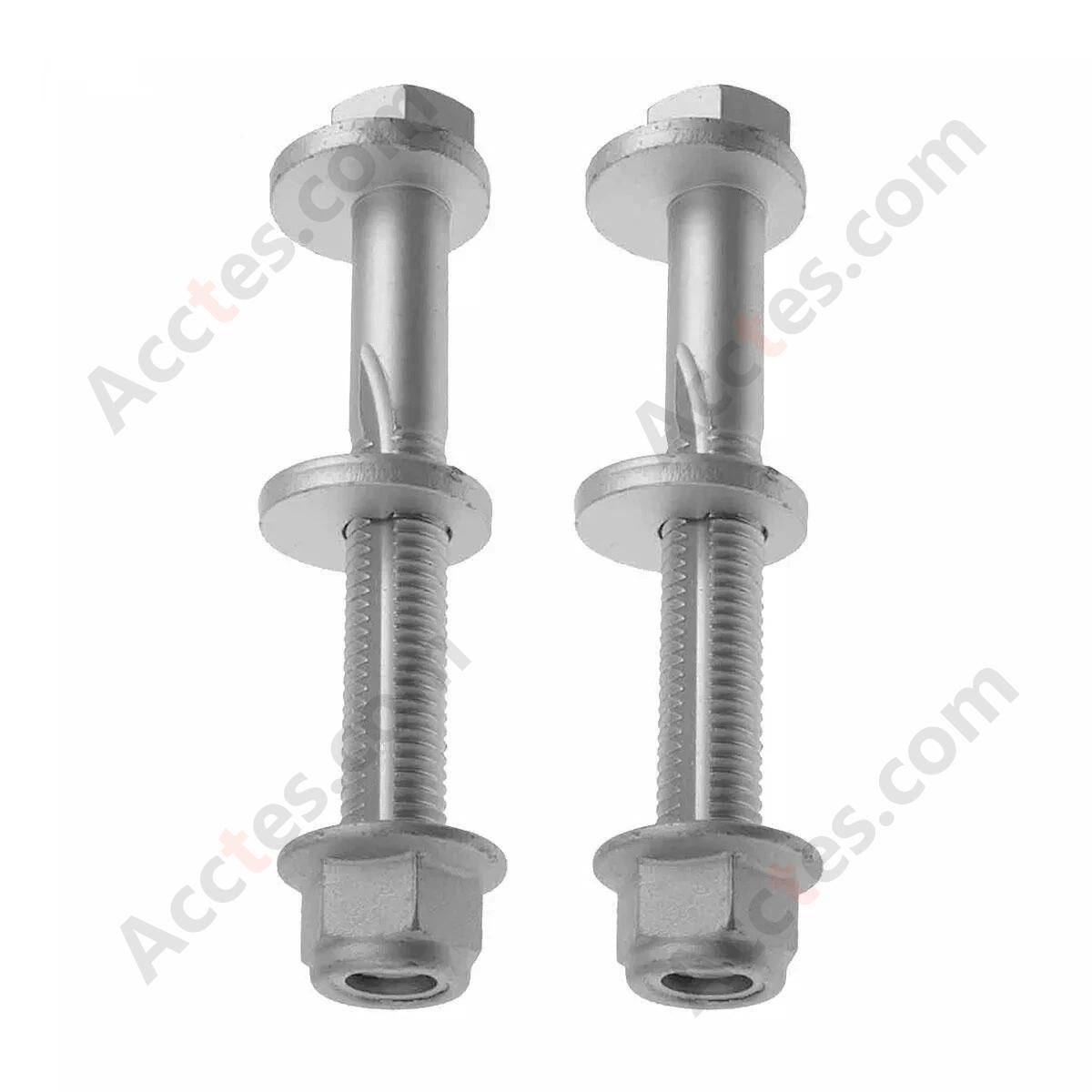OEM Silver Front Control Arm Cam Bolt Nut With Washer OE 2007106 For Tesla Model S Model X