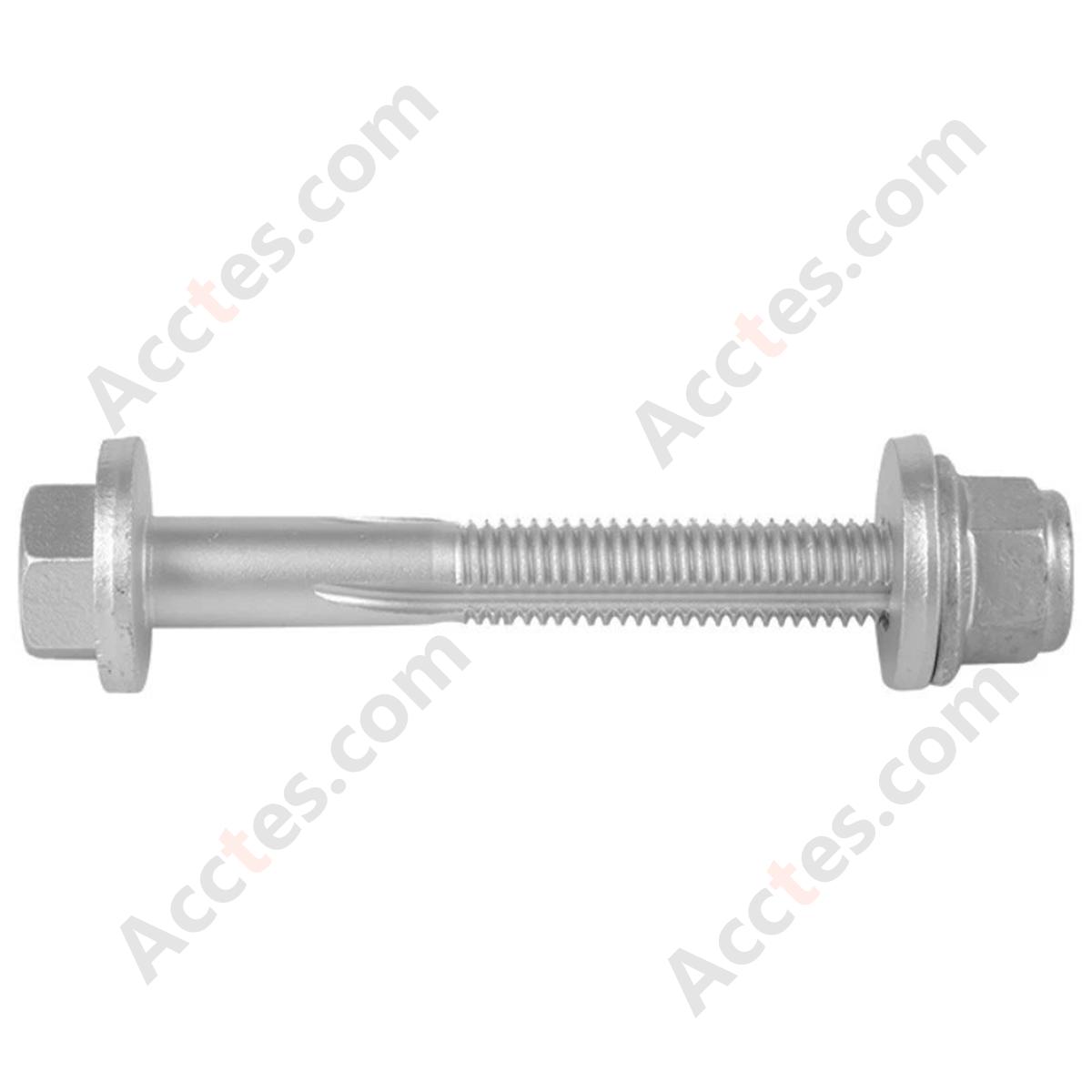 OEM Silver Front Control Arm Cam Bolt Nut With Washer OE 2007106 For Tesla Model S Model X