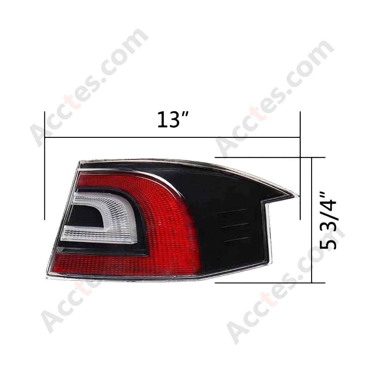 Tesla Model S Tail Light outer RIGHT  Side - 6005921-00-G