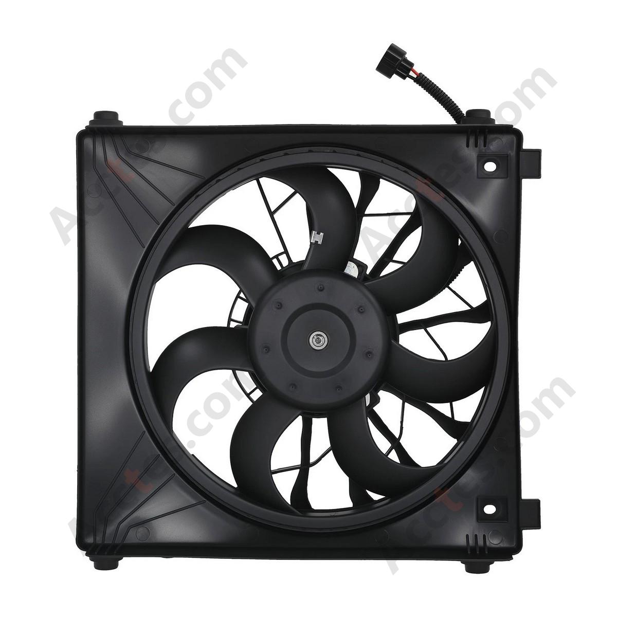 Electric Radiator Cooling  Fan Assembly for Tesla S Left 12-2021 6007614-00-D