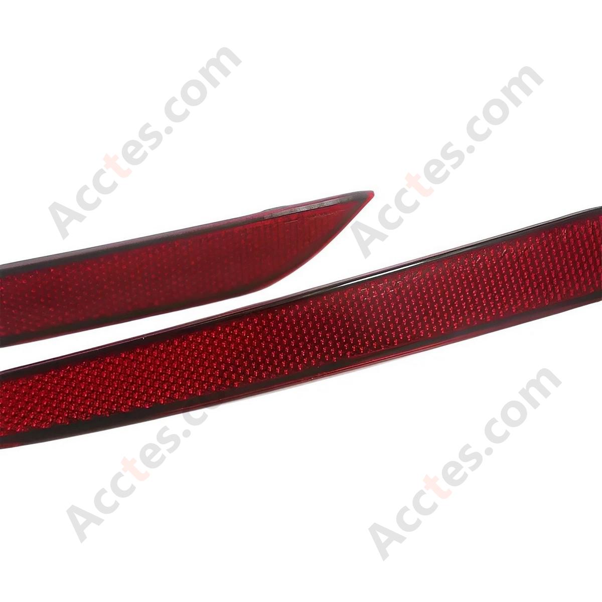 Rear Bumper Light Left Reflector Pair For Tesla Model S 2016-2021 6007705-00-D