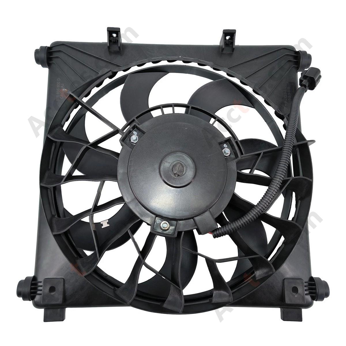 Right Radiator Cooling Fan Assembly Fits Tesla Model S 2012-2021 6008358-00-D