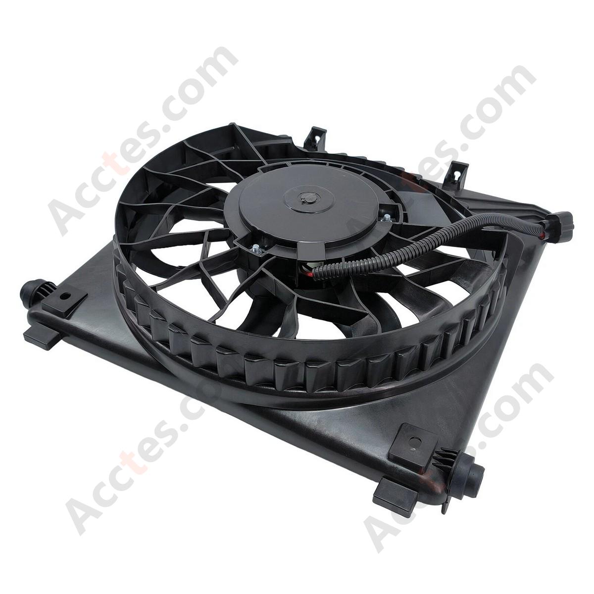 Right Radiator Cooling Fan Assembly Fits Tesla Model S 2012-2021 6008358-00-D