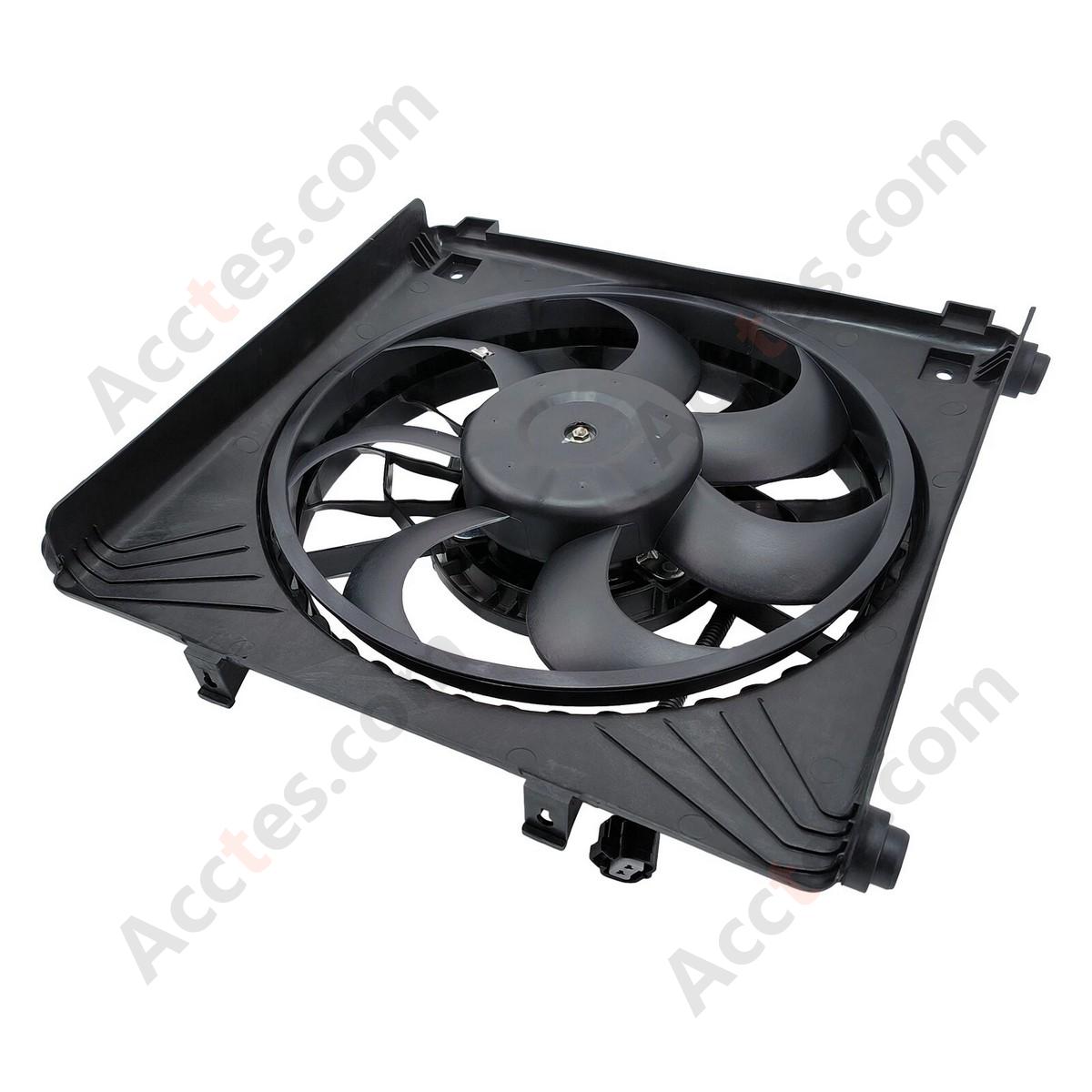 Right Radiator Cooling Fan Assembly Fits Tesla Model S 2012-2021 6008358-00-D