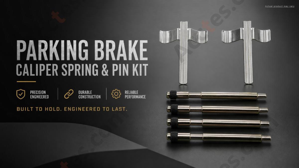 Fits for Tesla Model S 2012-2016 Model X 2015-2021 Parking Brake Caliper Spring & Pin Repair Kit Replace Reference Number 101329800A