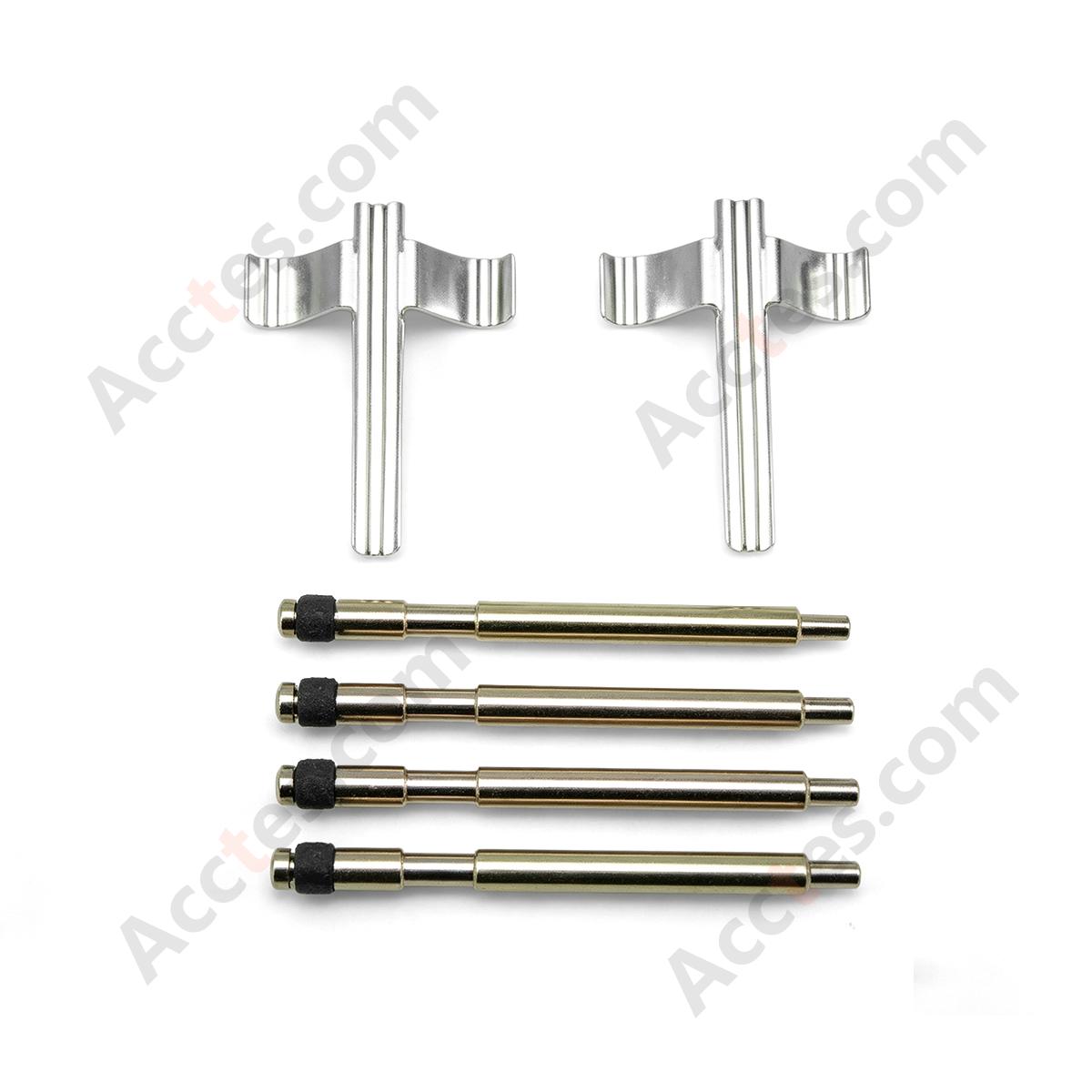 Fits for Tesla Model S 2012-2016 Model X 2015-2021 Parking Brake Caliper Spring & Pin Repair Kit Replace Reference Number 101329800A