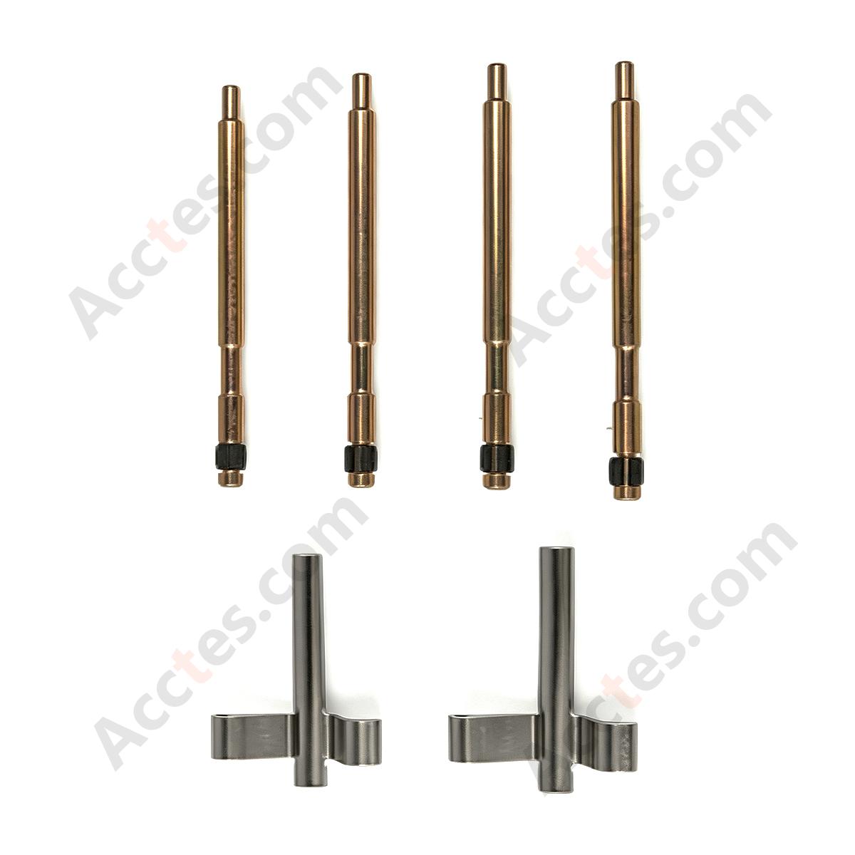 Fits for Tesla Model S 2012-2016 Model X 2015-2021 Parking Brake Caliper Spring & Pin Repair Kit Replace Reference Number 101329800A