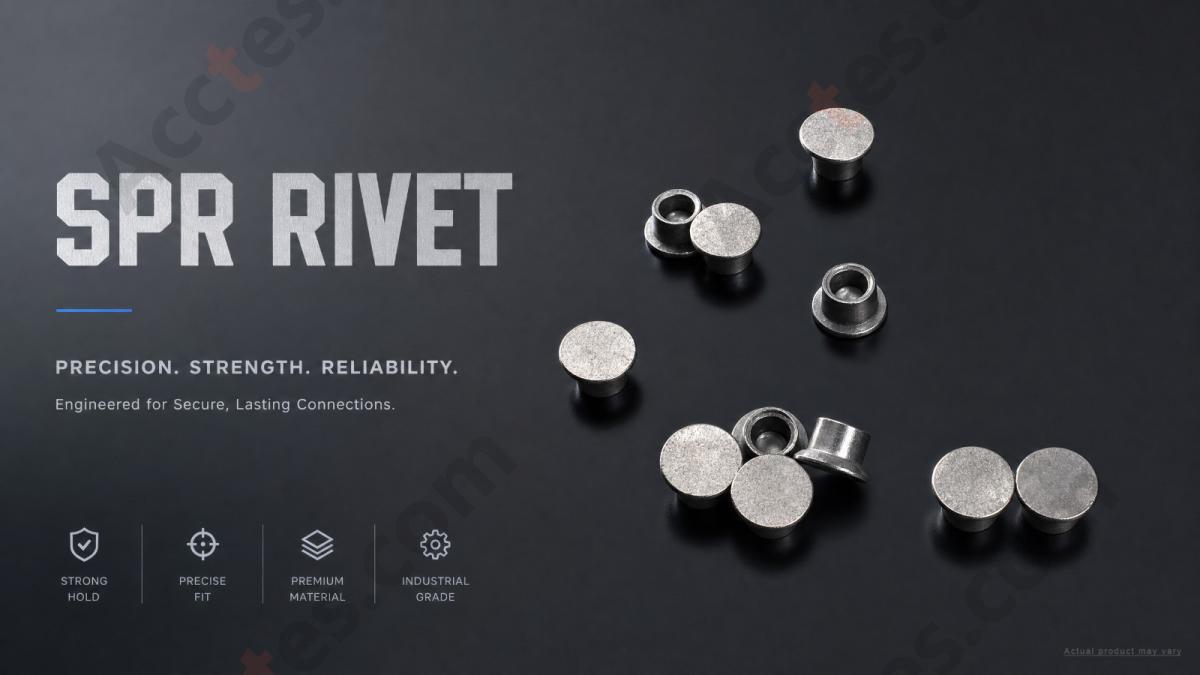NEW ForTesla Model S/Y/3/X SelfPiercing Rivet C 5X4.5 H4 SKR  1026938-00-A