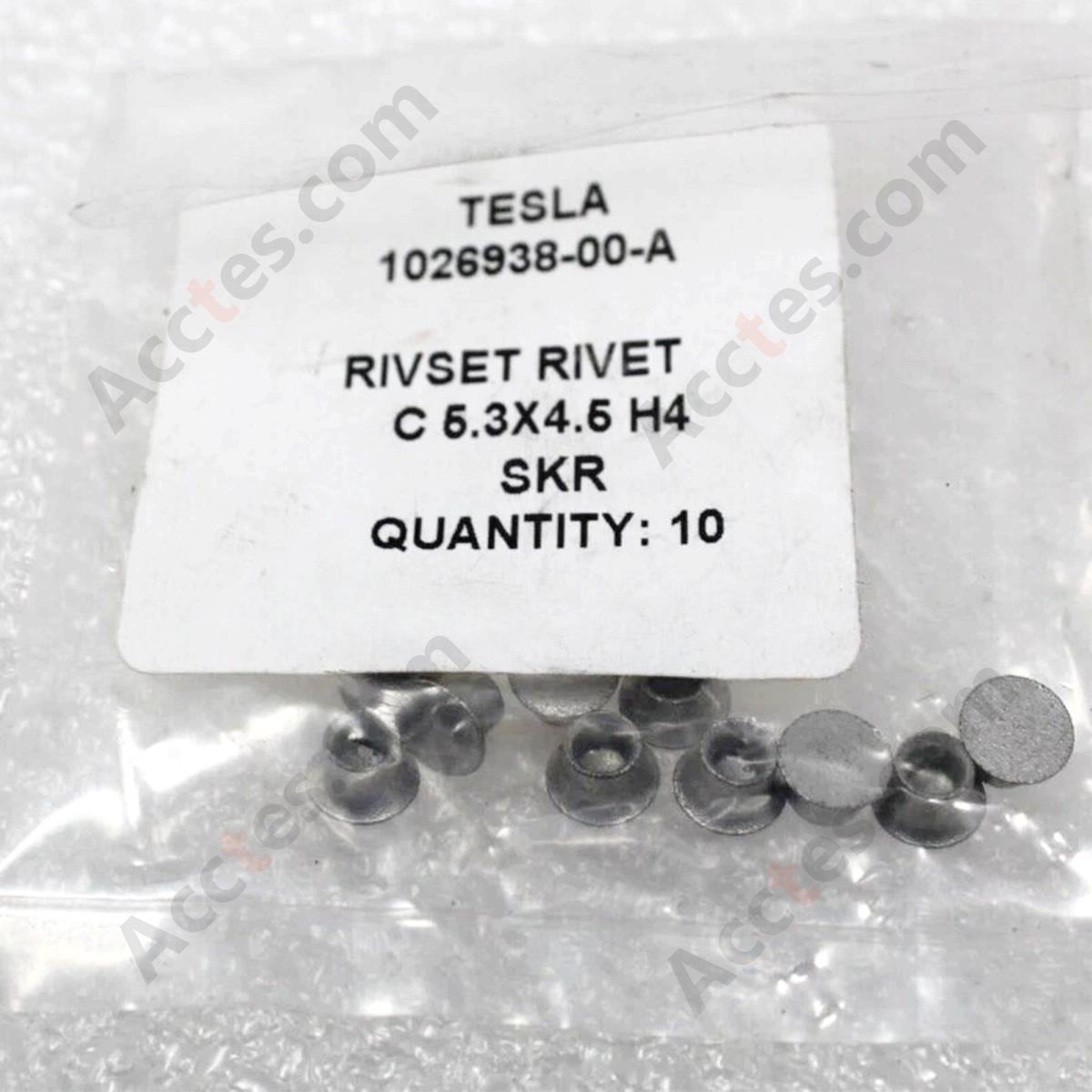 NEW ForTesla Model S/Y/3/X SelfPiercing Rivet C 5X4.5 H4 SKR  1026938-00-A