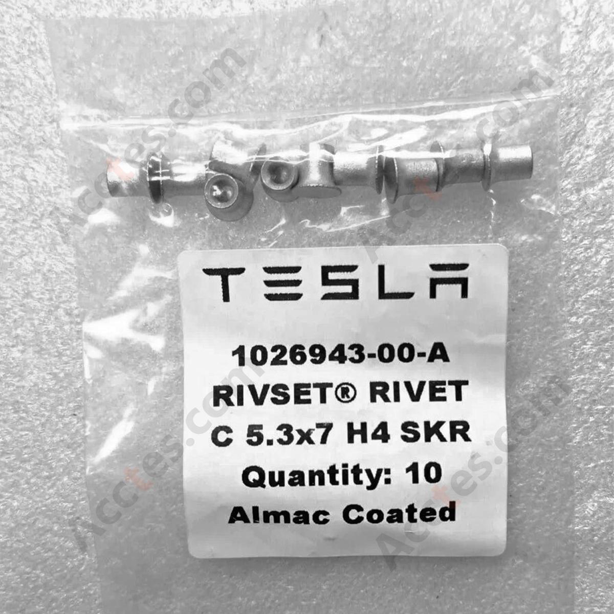 For Tesla SPR Rivet 1026943-00-A SelfPiercing Rivet Body Assembly Rivet