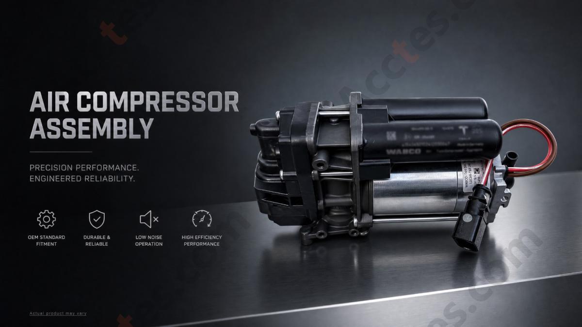 Fits for 2015-2021 Tesla Model S Model X WABCO Air Suspension Compressor Reference 102791100H