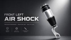 2016-2019 Tesla Model S 75D AWD Front Left Air Shock Absorber 106736125C Air Suspension Strut