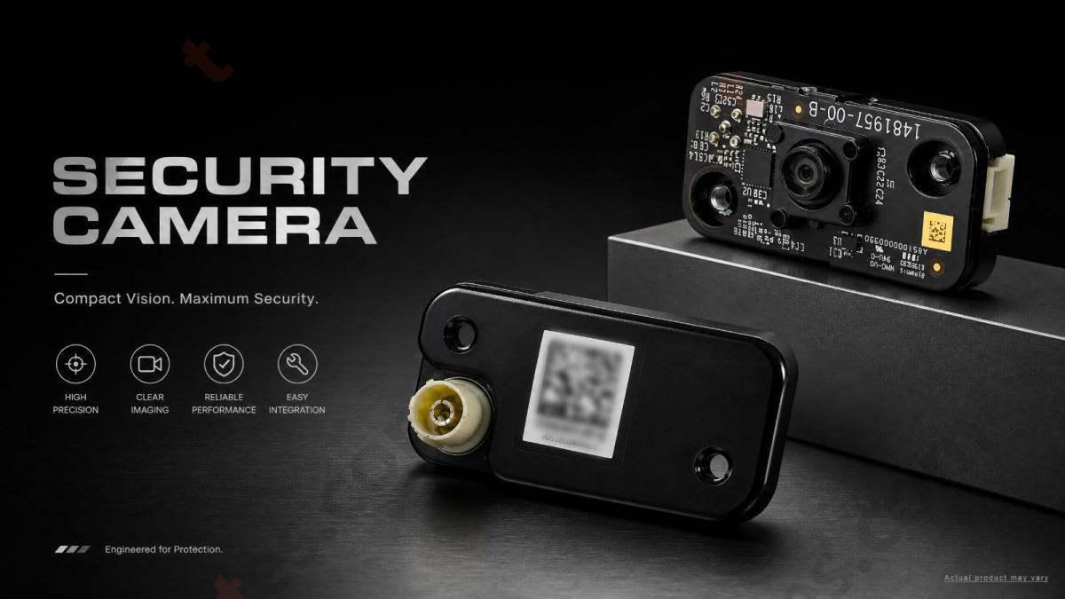 For Tesla Model 3 and Model Y Assembly Security Camera 1098383-00-G