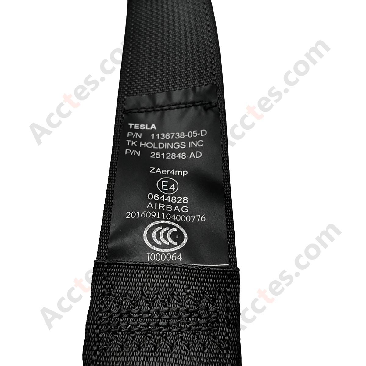 Fits for 2015-2020 Tesla Model X Front Right Seat Belt Pretensioner Retractor Reference 113673805E