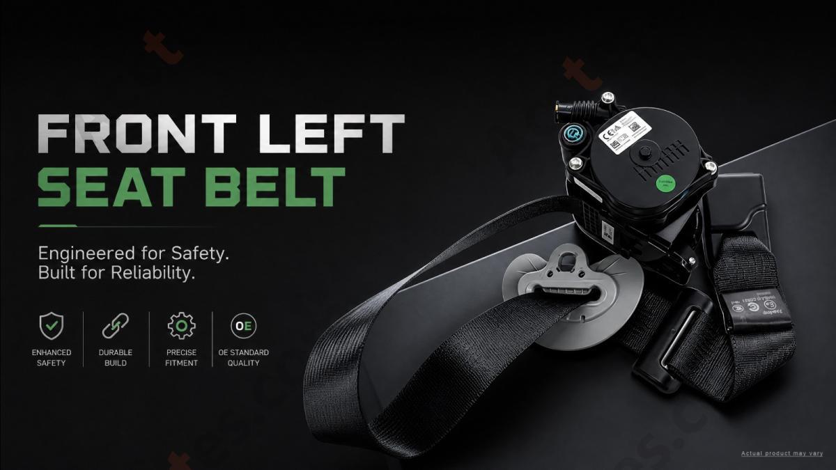 Front Left Seat Belt 1493802-C1-D For 2020-2025 Tesla Model Y