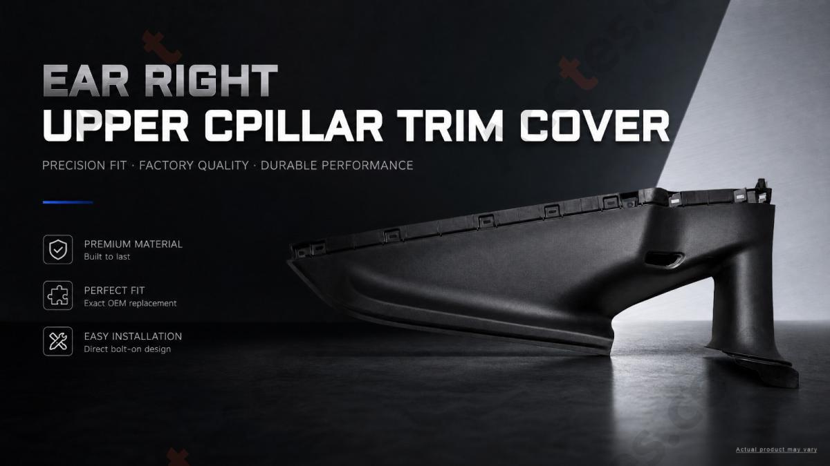 For Tesla Model Y 20202024 Rear Right Upper CPillar Trim Cover 149460900I
