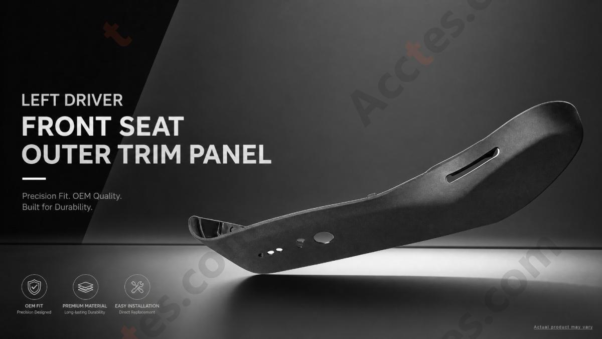 For Tesla Model 3 ,Y Front Seat Side Outer Trim Panel Left Driver's Side 1561030-00-A Interior Trim Panel