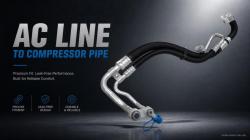 Fits for Tesla Model 3 & Model Y 2017-2023 Air Conditioning Compressor Pipeline Hose Assembly Replacement Part OE 162590900E