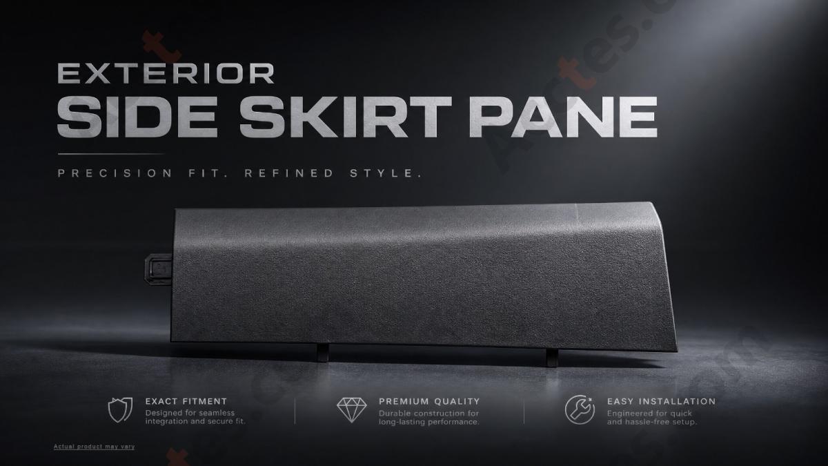 Exterior Side Skirt Panel For 2021 Tesla Model Y Part Number: 167160200A