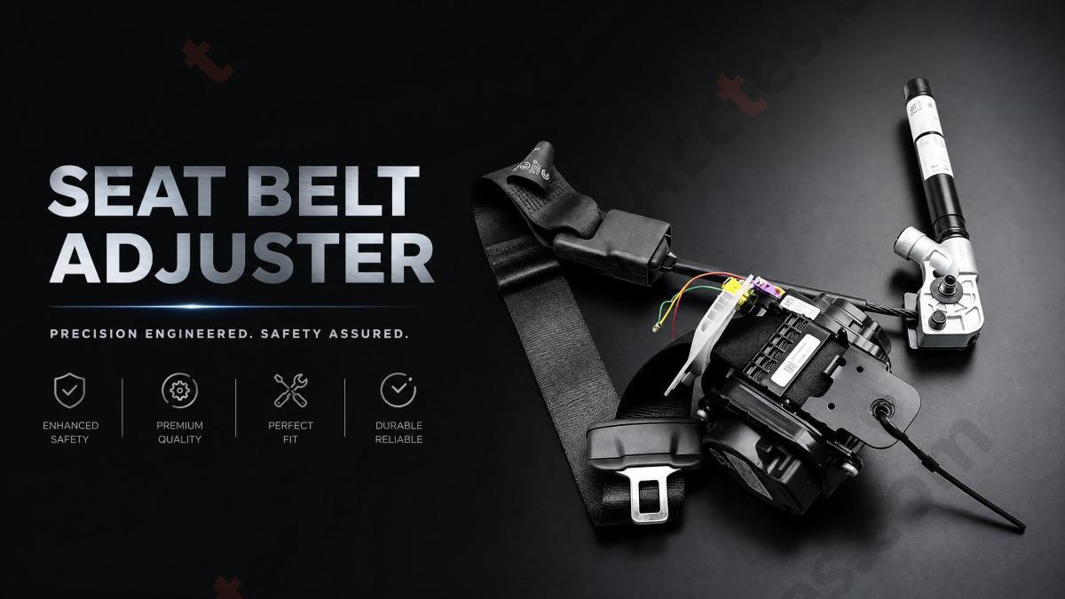 Car Seat Belt Warning Adjuster Parts Fit Tesla Model 3 Highland 2023-2024 1857605C1B