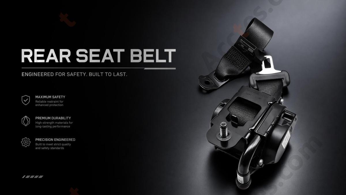 Fits for 2024 Tesla Model 3 Highland Rear Seat Belt Assembly Reference 1857805C1F