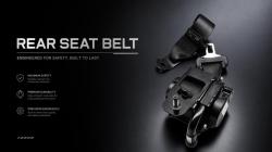 Fits for 2024 Tesla Model 3 Highland Rear Seat Belt Assembly Reference 1857805C1F