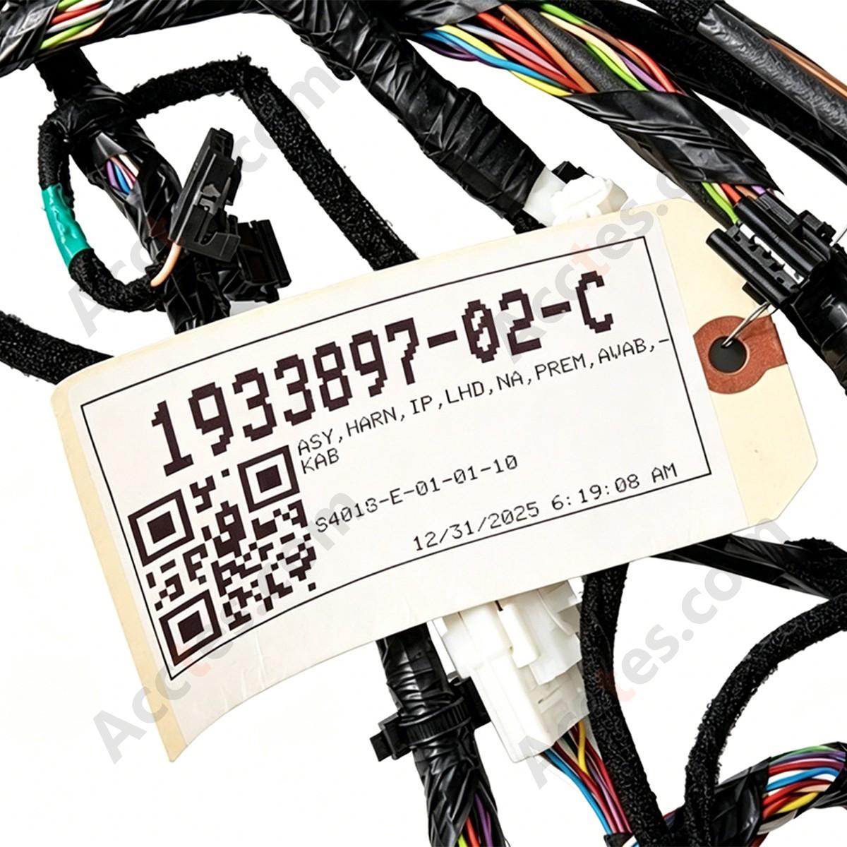 25-26 For Tesla Model Y IP Dash Harness 1933897-02-C