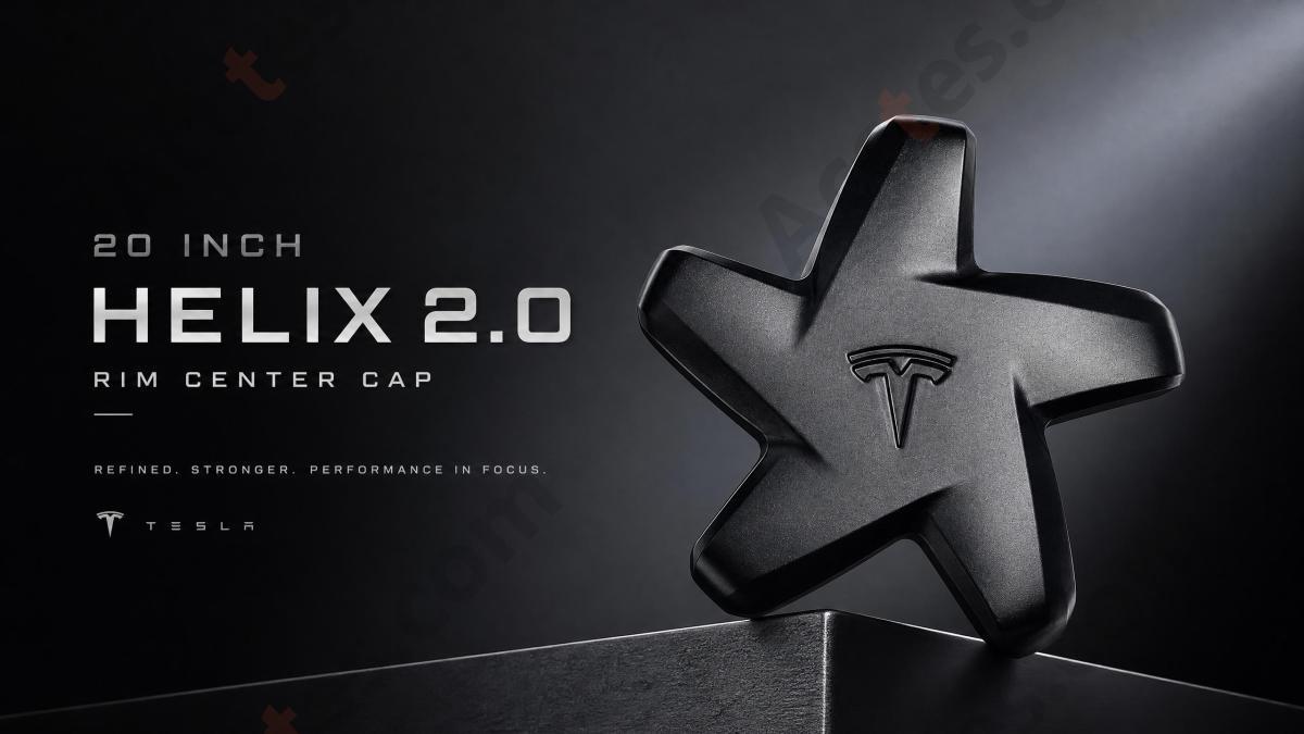 For Tesla Model Y Juniper 20" Helix 2.0 Wheel Center Cap P/N 218823200A