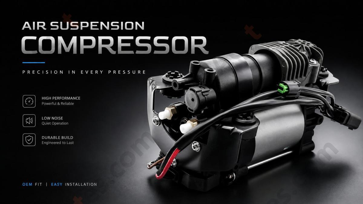 Fits for 2012-2017 Tesla Model S Air Suspension Compressor Pump Replace Reference Number 600640300A