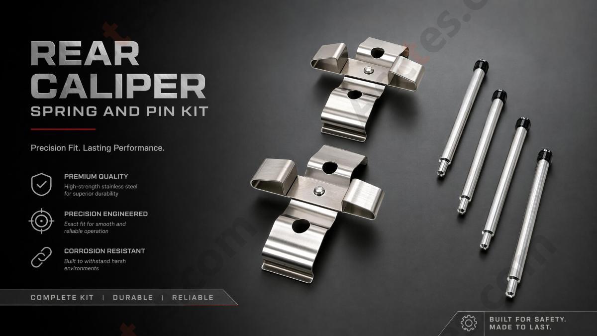 Fits for Tesla New Model S Model X Rear Brake Caliper Spring Pin Service Kit Reference 600814200A