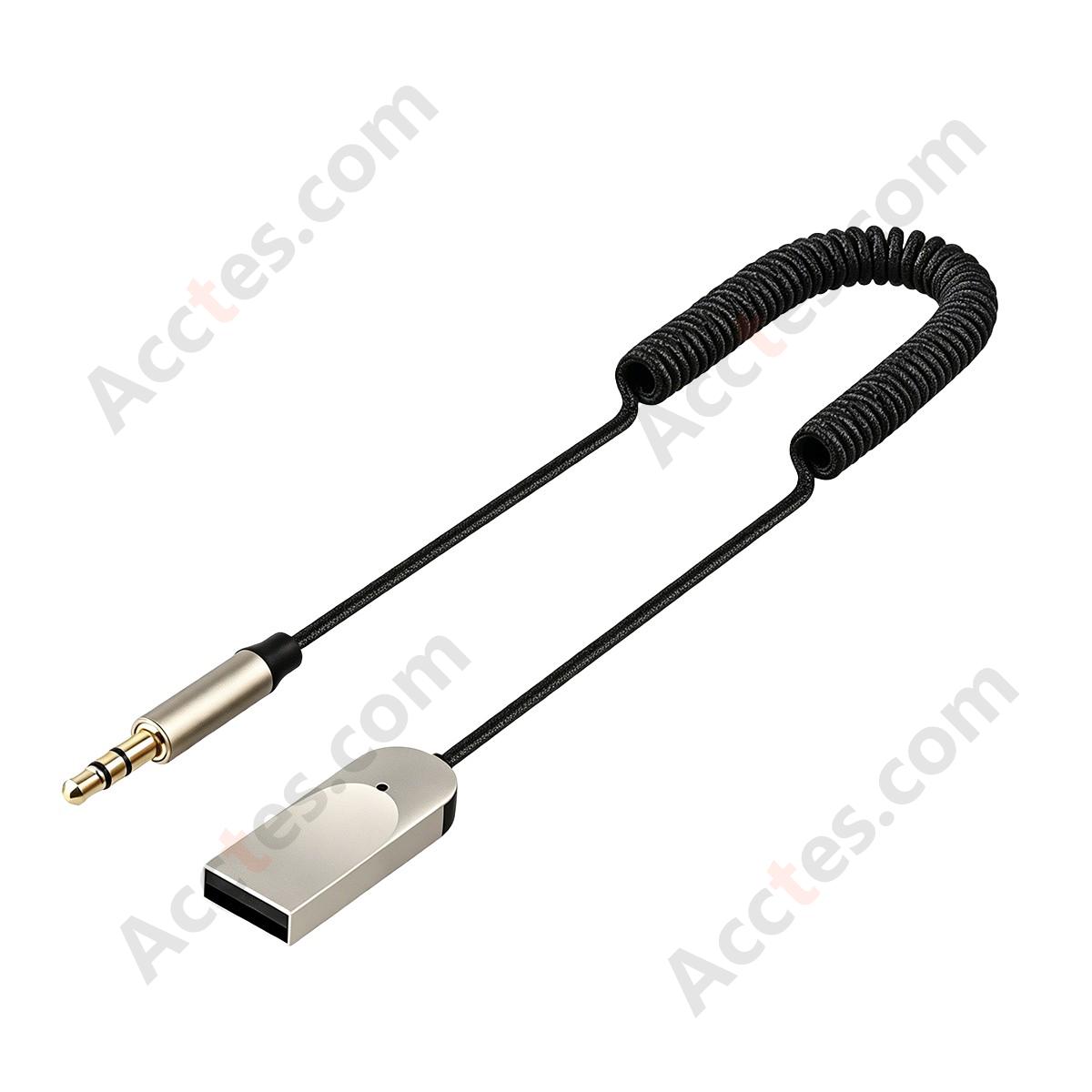Bluetooth 6.0 Transmitter Receiver USB to 3.5mm Adapter