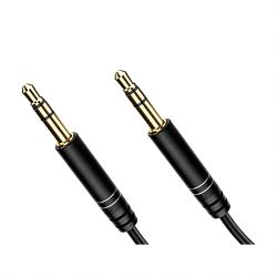 1.5M Black 3-Pole 3.5mm Audio Recording Cable