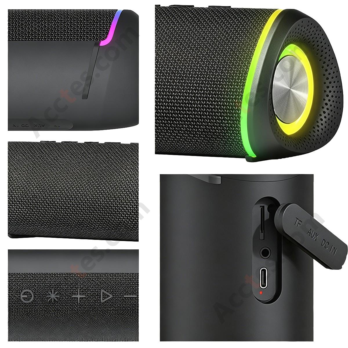 Outdoor Fabric Waterproof Portable Wireless Bluetooth Speaker
