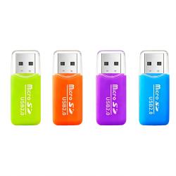 USB2.0 TF Micro SD Single Slot Card Reader