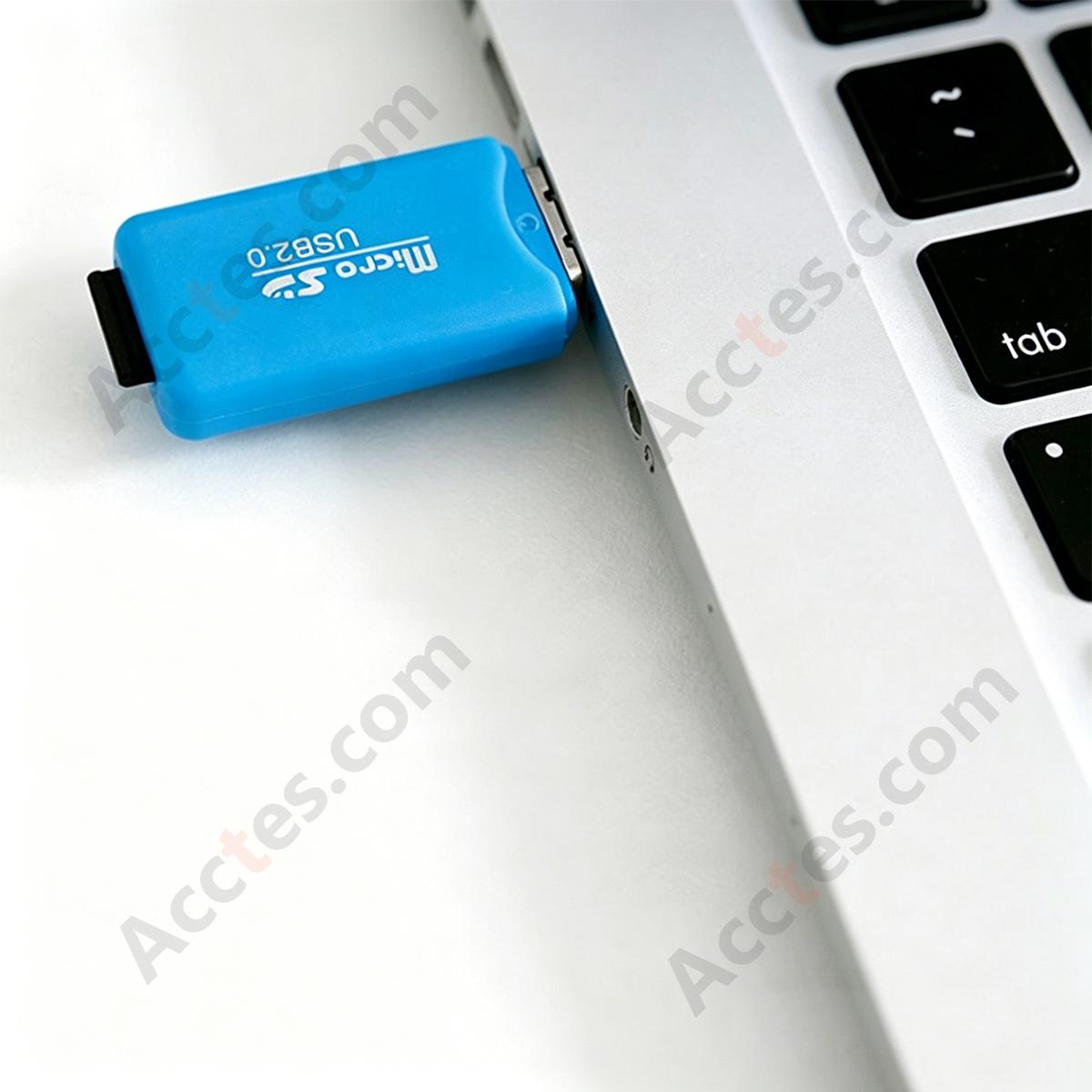 USB2.0 TF Micro SD Single Slot Card Reader