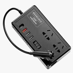 Car Power Inverter DC12/24V to AC220V Lighter Socket Powered