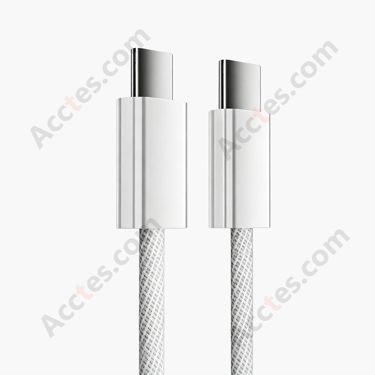 60W PD Dual Head Type-C Charging Data Cable