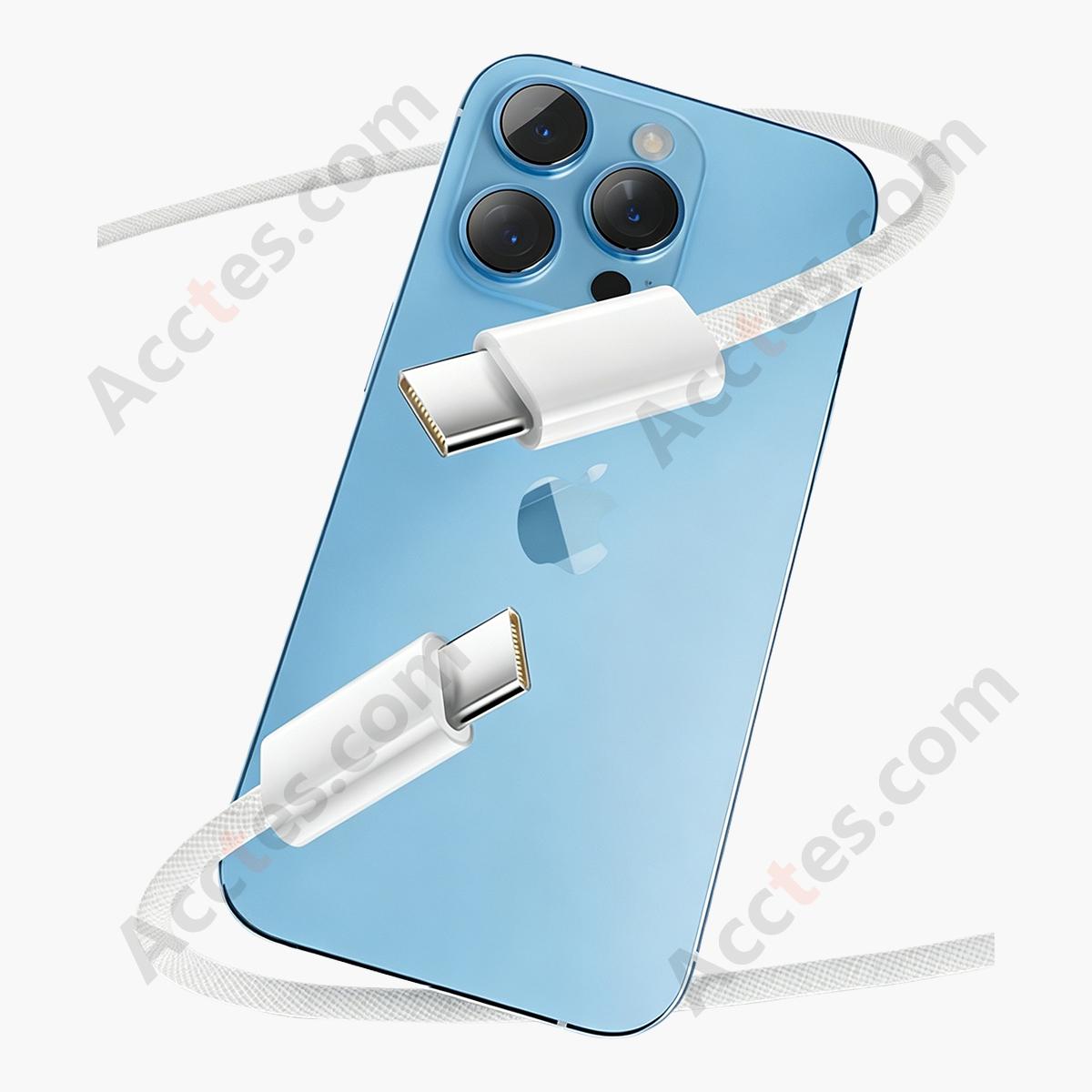 60W PD Dual Head Type-C Charging Data Cable