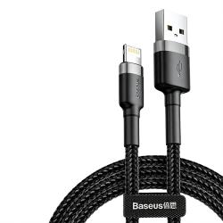 2M Dark Gray Braided Type-C to iOS Charging Cable