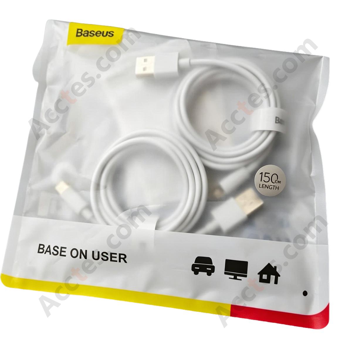 2-Pack 1.5M USB to iOS Charging Data Cable