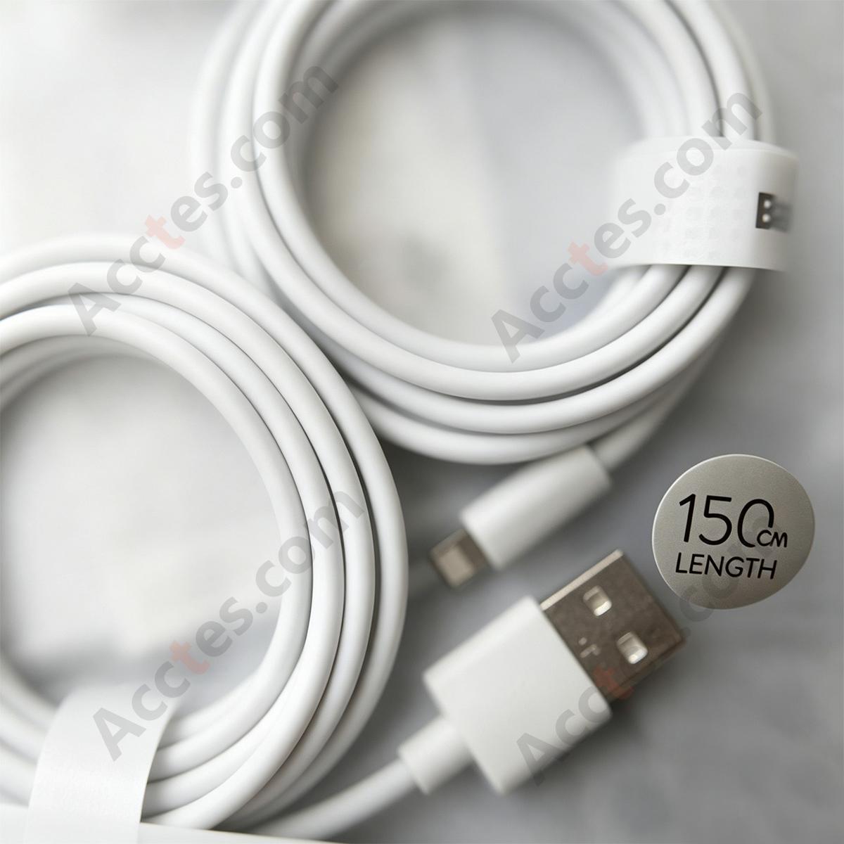 2-Pack 1.5M USB to iOS Charging Data Cable