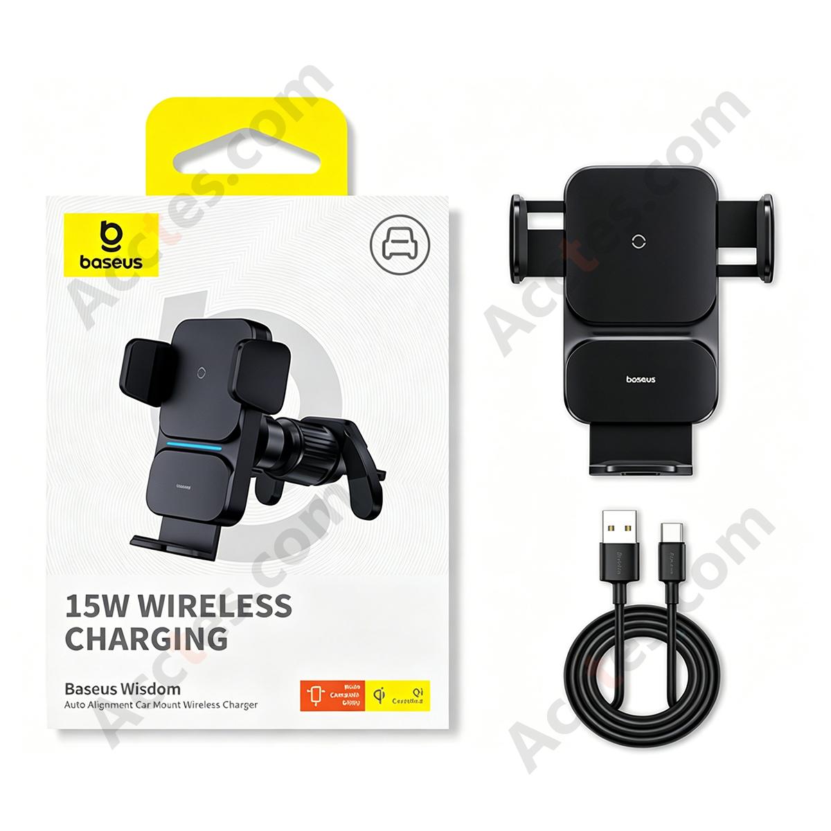 Universal Car Air Vent Wireless Charging Phone Holder